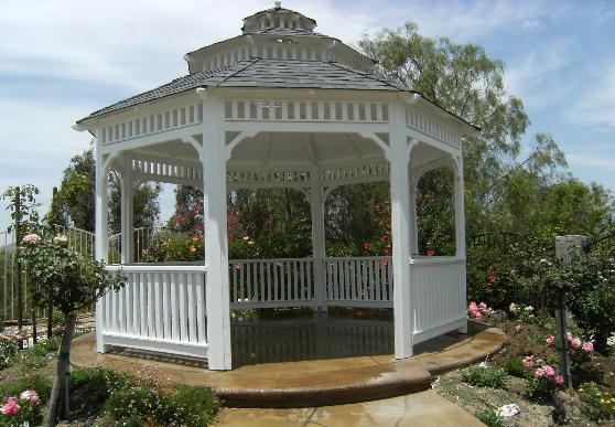 11' ft. Colonial Gazebo Custom Maid Gazebo Builders