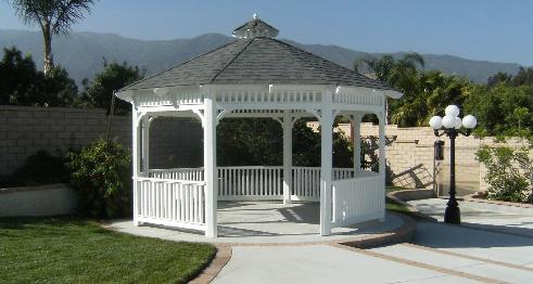 14' ft.Wood Malibu Gazebo