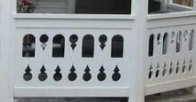 Mediterranean Style Gazebo Close up Panels