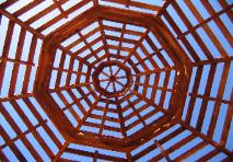 Redwood  Roof Gazebo