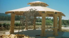 Large Custom Wood Gazebo