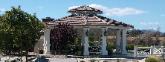 Large Custom Wood Gazebo with Tile Roof